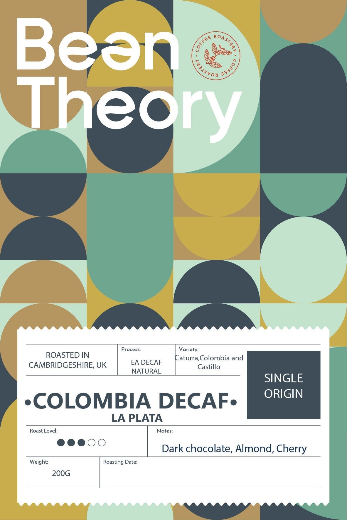 Colombia Decaf La Plata 200g bag